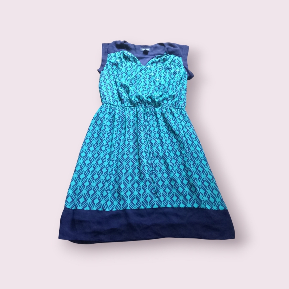 Enfocus women blue and green dress
